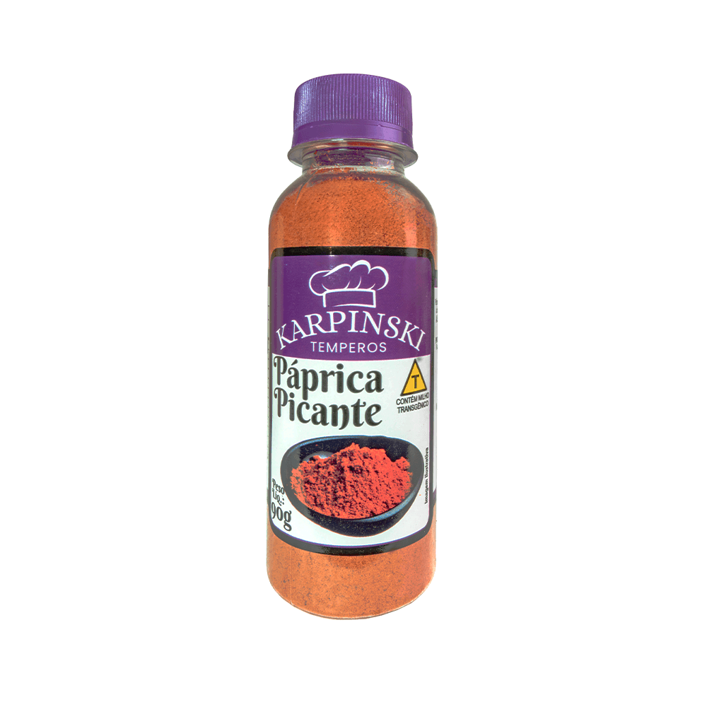 Páprica Picante Especiaria Karpinski Temperos Finos