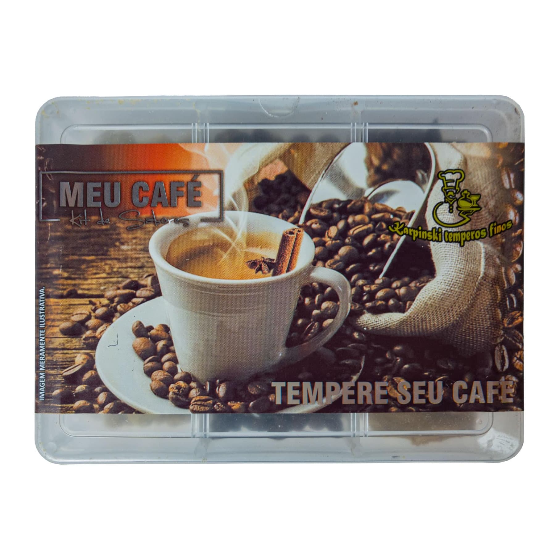Kit Meu Café com Especiais Karpinski Temperos Finos com sete especiarias