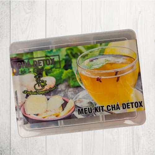 Kit Chá Detox 7 Especiarias Karpinski Temperos Finos