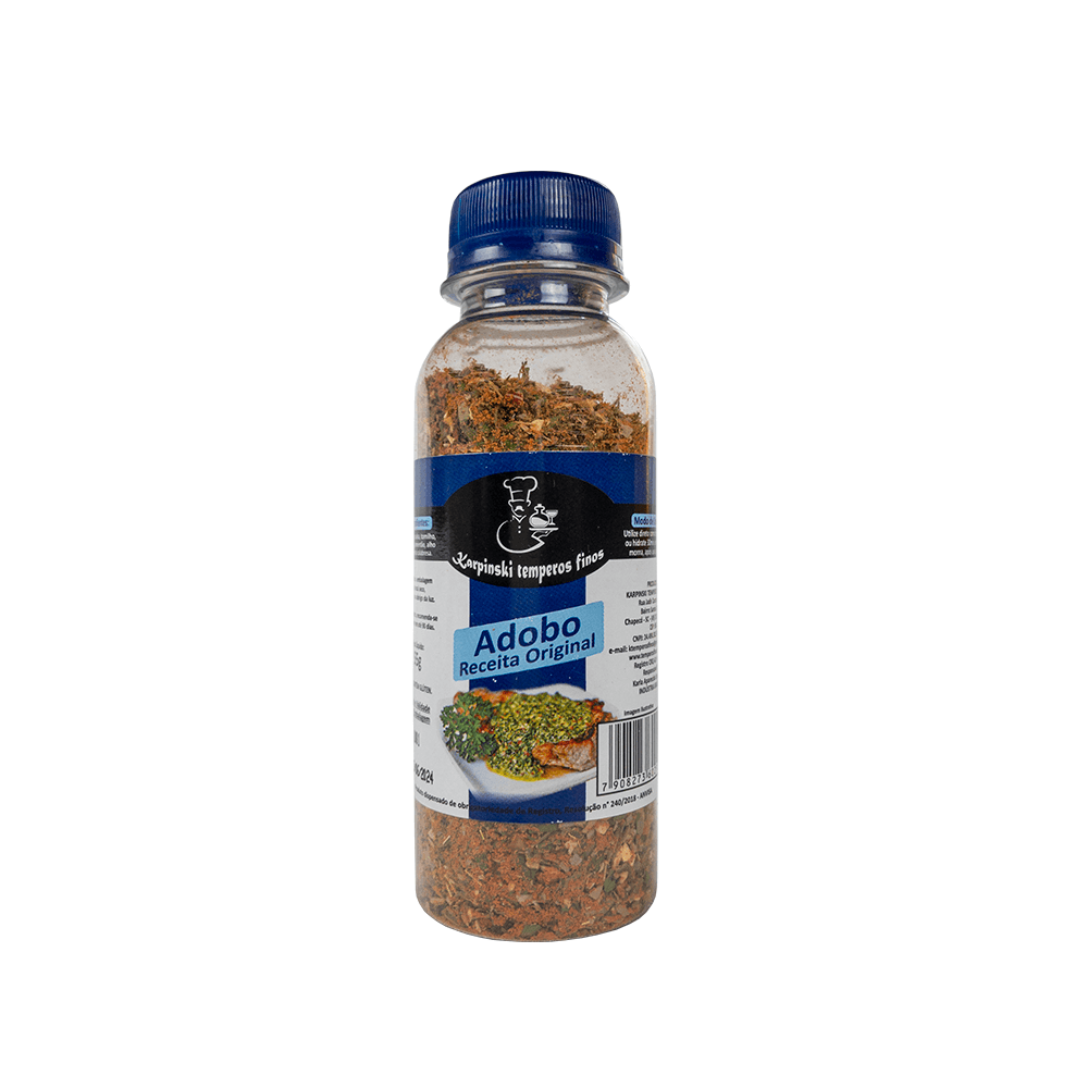 Tempero Adobo Completo Karpinski Temperos Finos, embalagem de 55g
