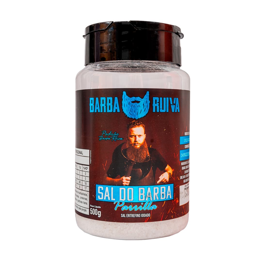 Sal do Barba Parrilla Karpinski Temperos Finos 500g