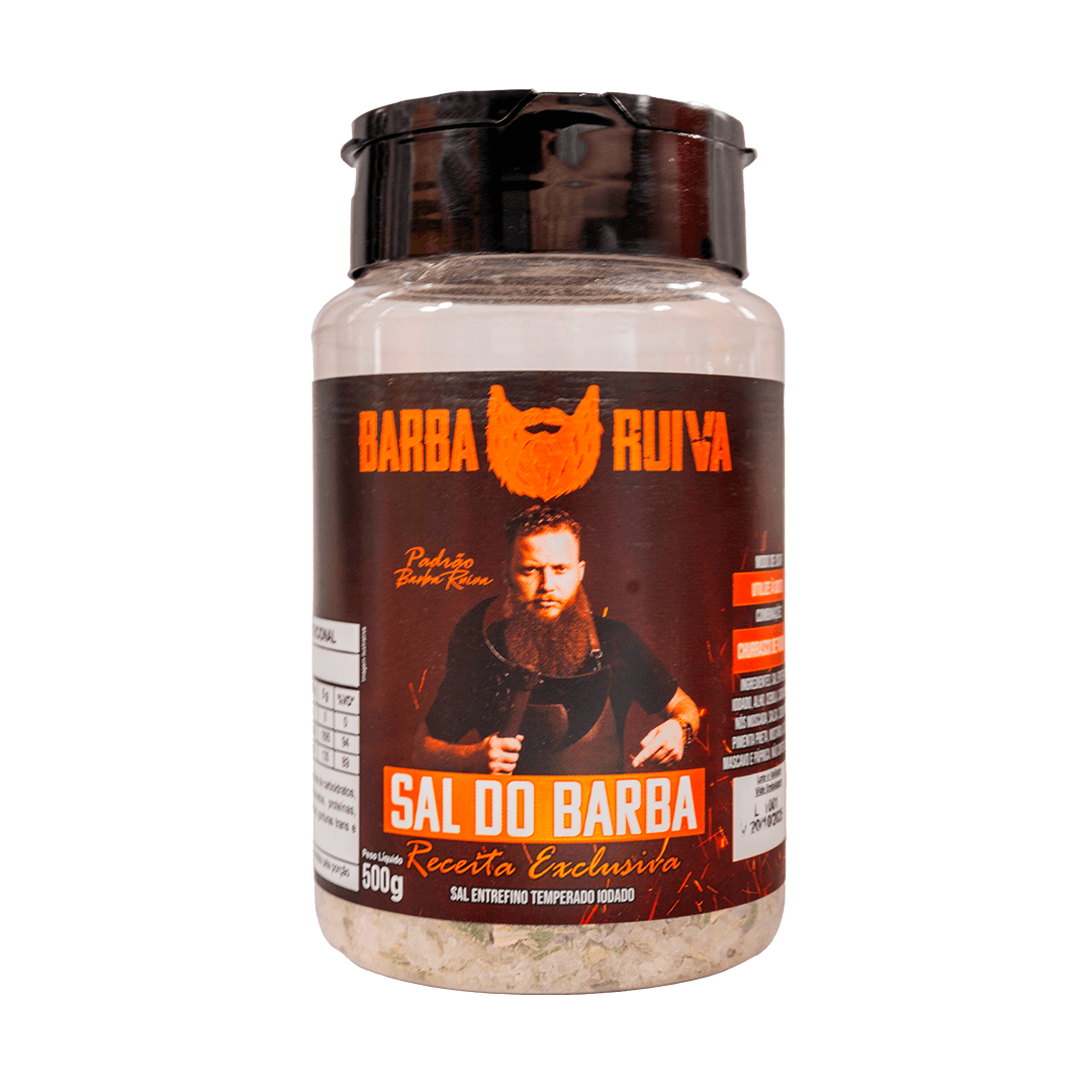 Sal do Barba Receita Exclusiva Karpinski Temperos Finos 500g