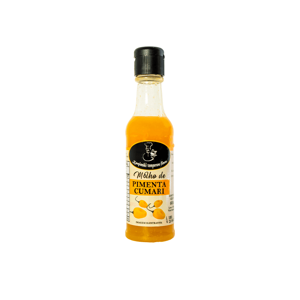 Molho de Pimenta Cumari Karpinski Temperos Finos