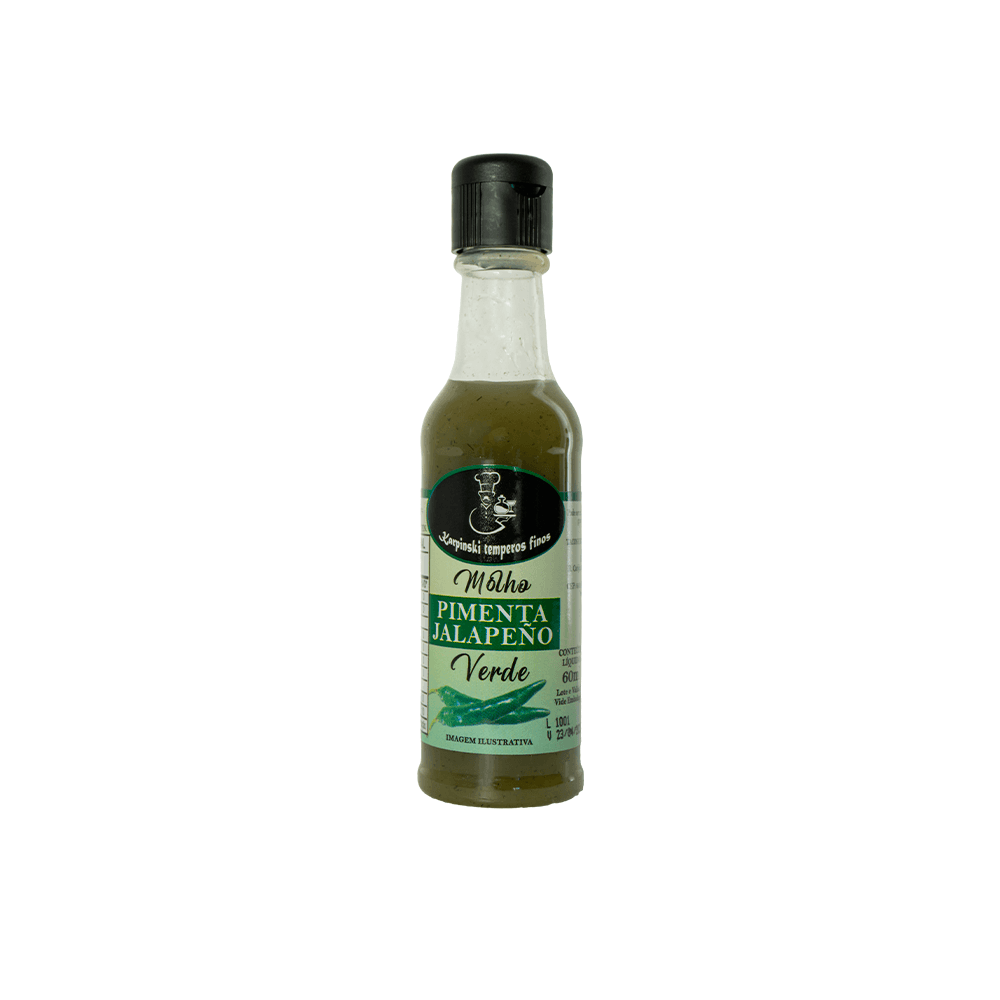 Molho de Pimenta Jalapeño Verde Karpinski Temperos Finos