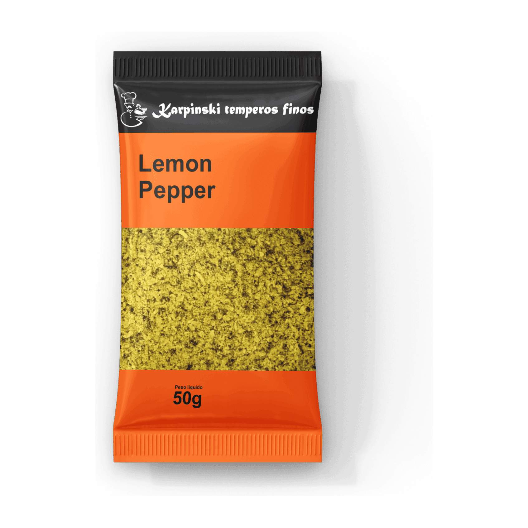 Tempero Lemon Pepper em Sachê Karpinski Temperos Finos