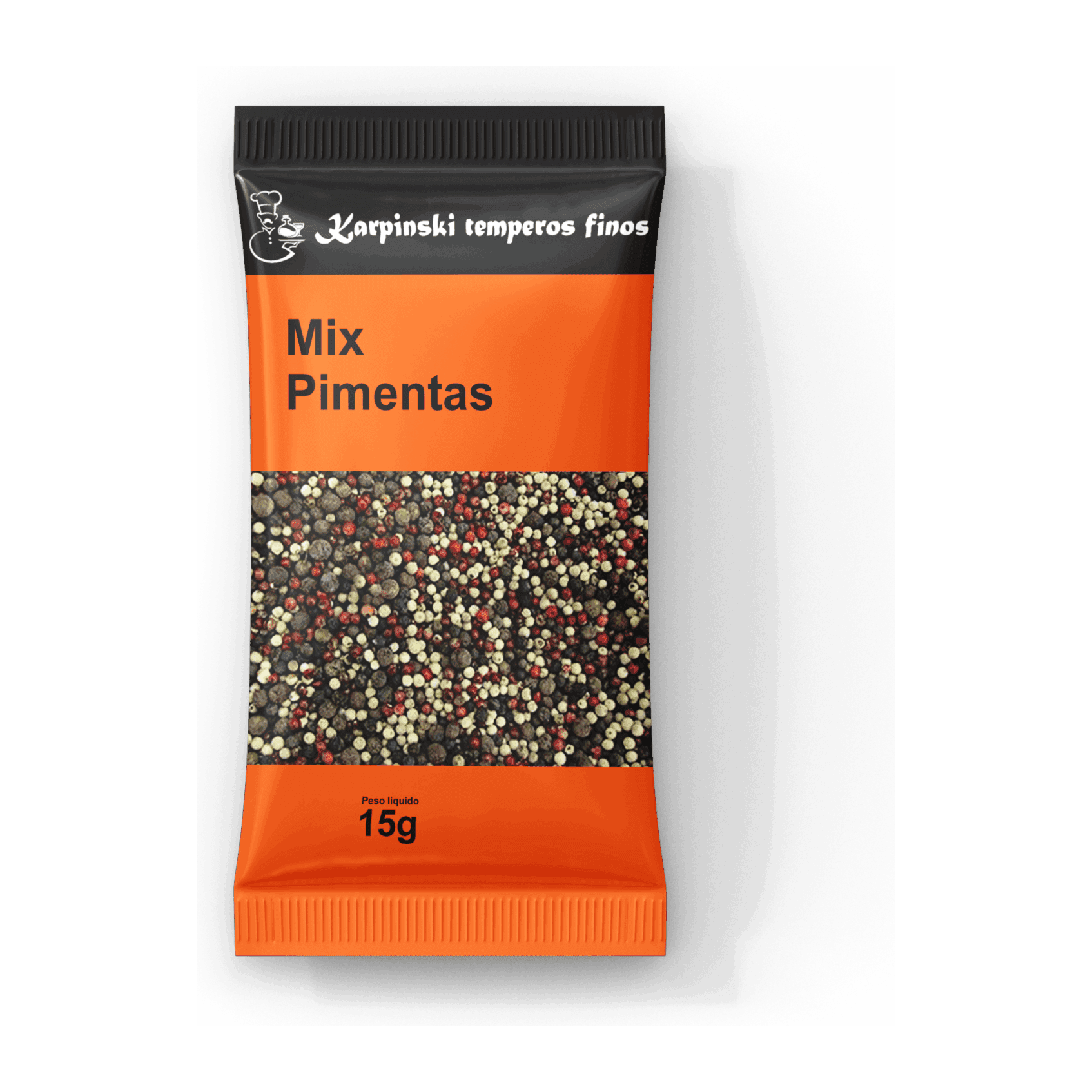 Tempero Mix de Pimentas em Sachê Karpinski Temperos Finos