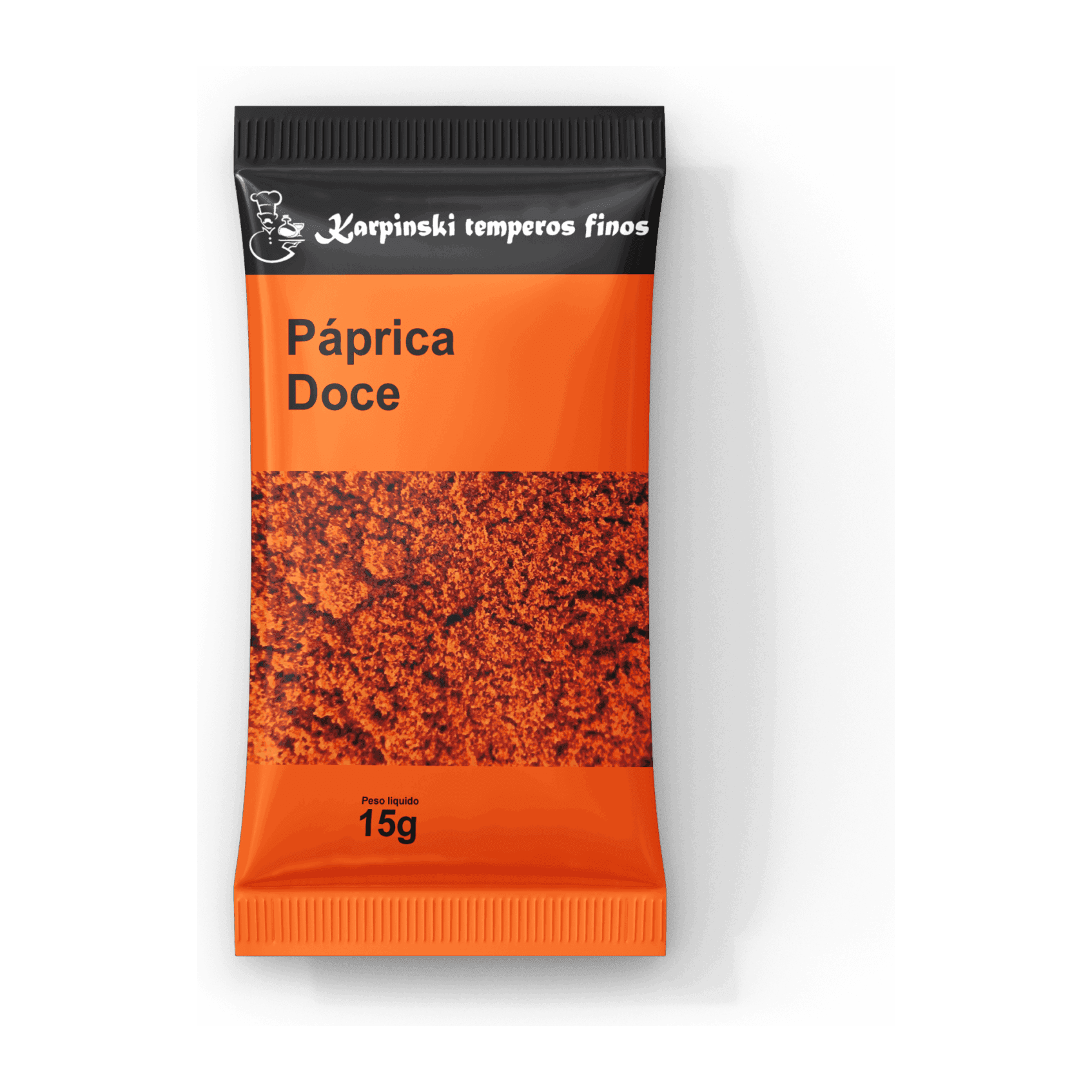 Tempero Páprica Doce em Sachê Karpinski Temperos Finos