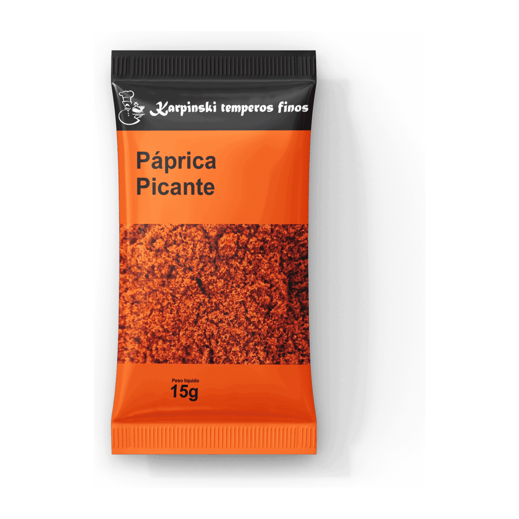 Tempero Páprica Picante em Sachê Karpinski Temperos Finos
