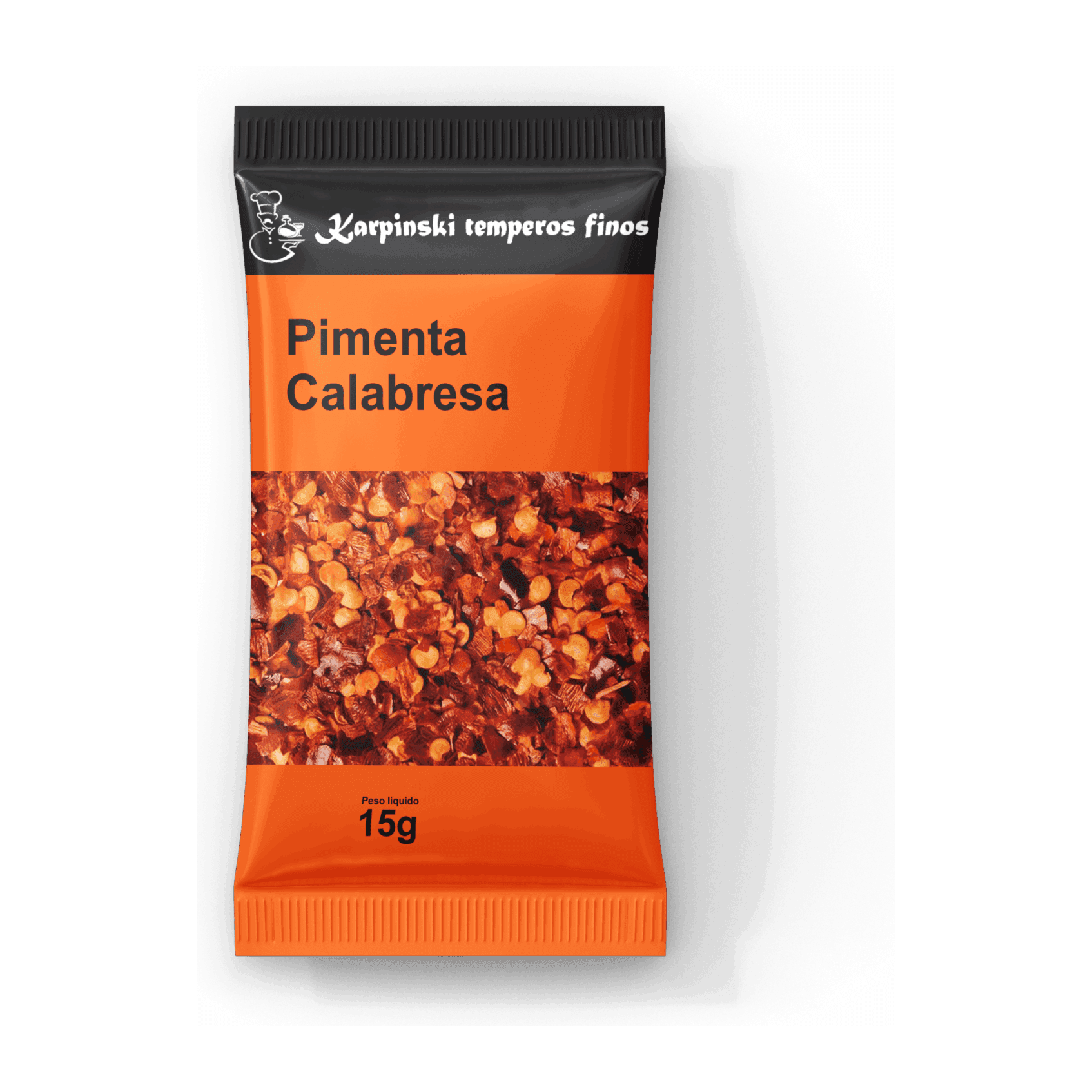 Tempero Pimenta Calabresa em Sachê Karpinski Temperos Finos