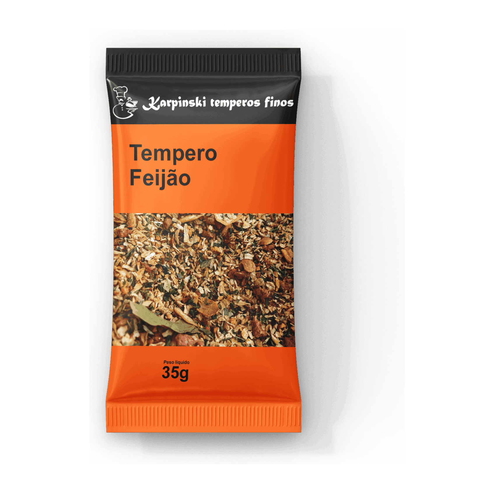 Tempero para Feijão em Sachê Karpinski Temperos Finos