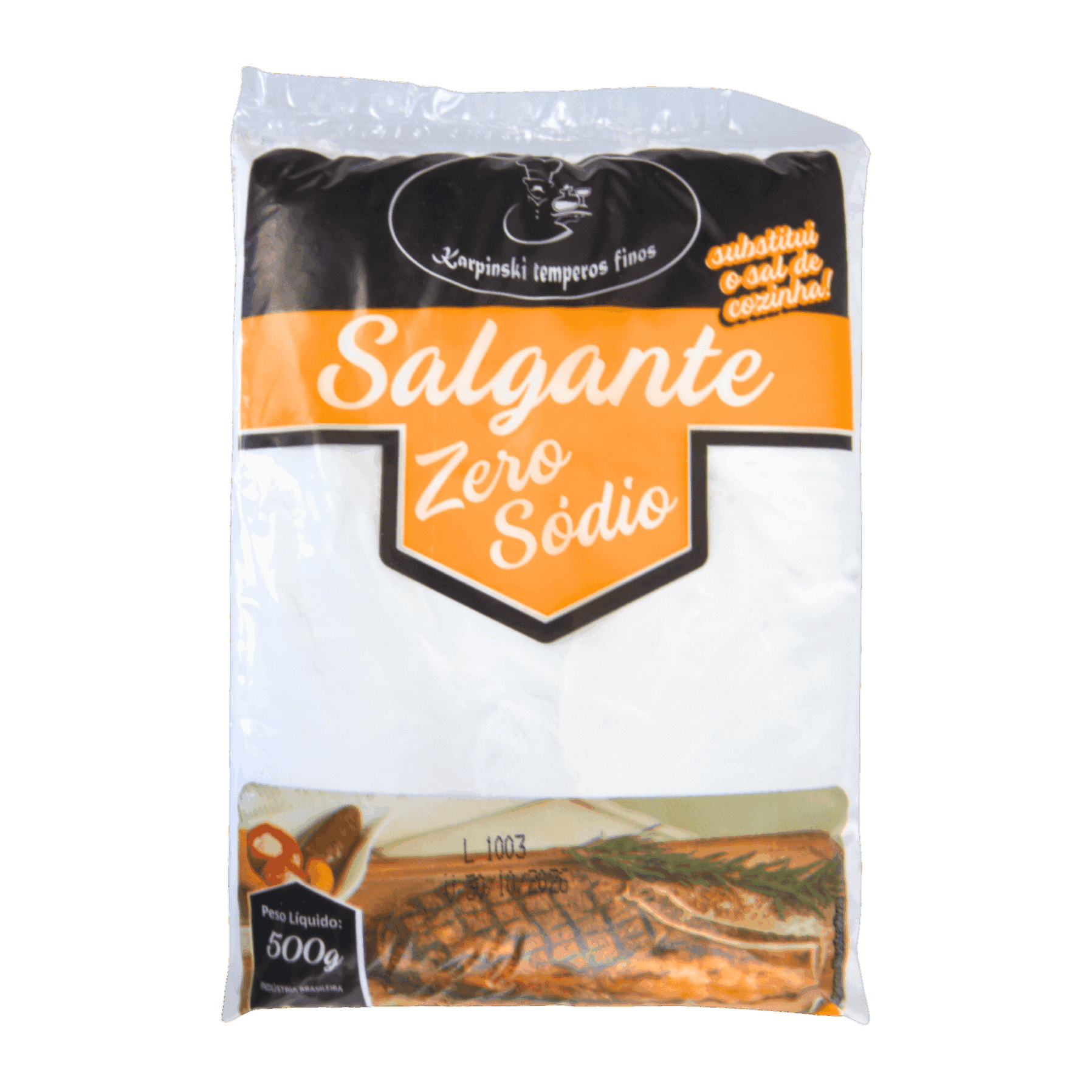 Pacote Salgante 0% Sódio Karpinski Temperos Finos