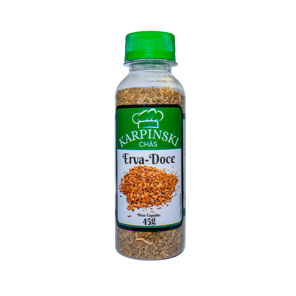 Chá de Erva Doce 45g Karpinski Temperos Finos