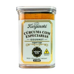 Tempero Cúrcuma com Especiarias Karpinski 110g