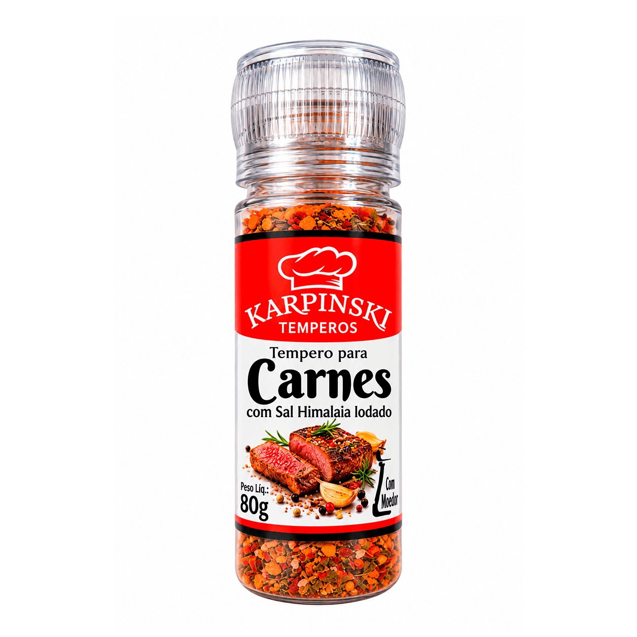 Tempero Completo para Carnes com Moedor Karpinski