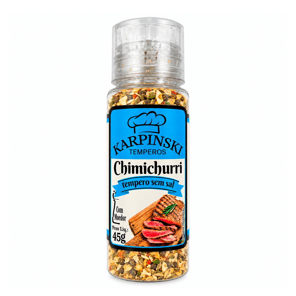 Tempero Chimichurri Argentino com Moedor Karpinski