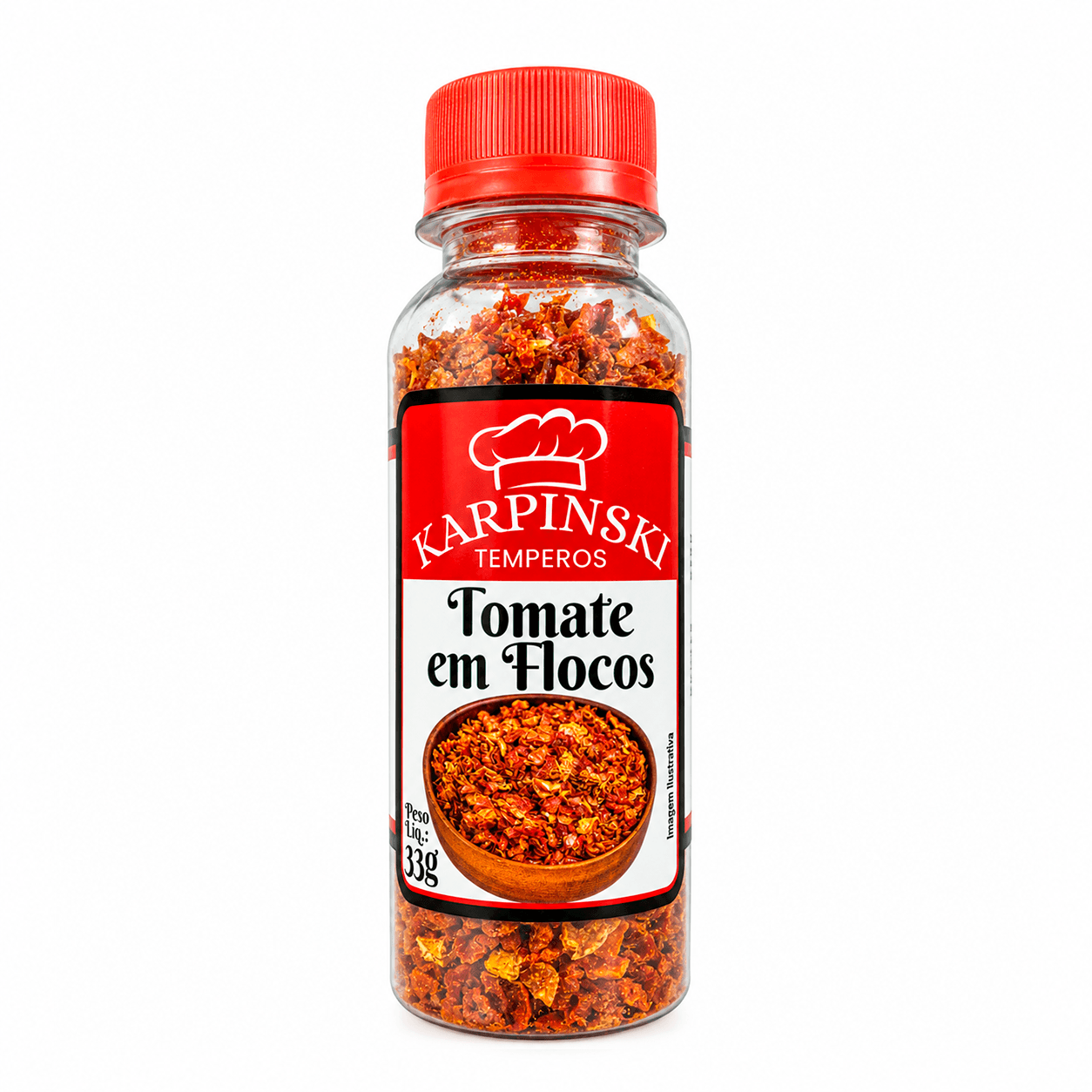 Tomate em Flocos Desidratado Karpinski