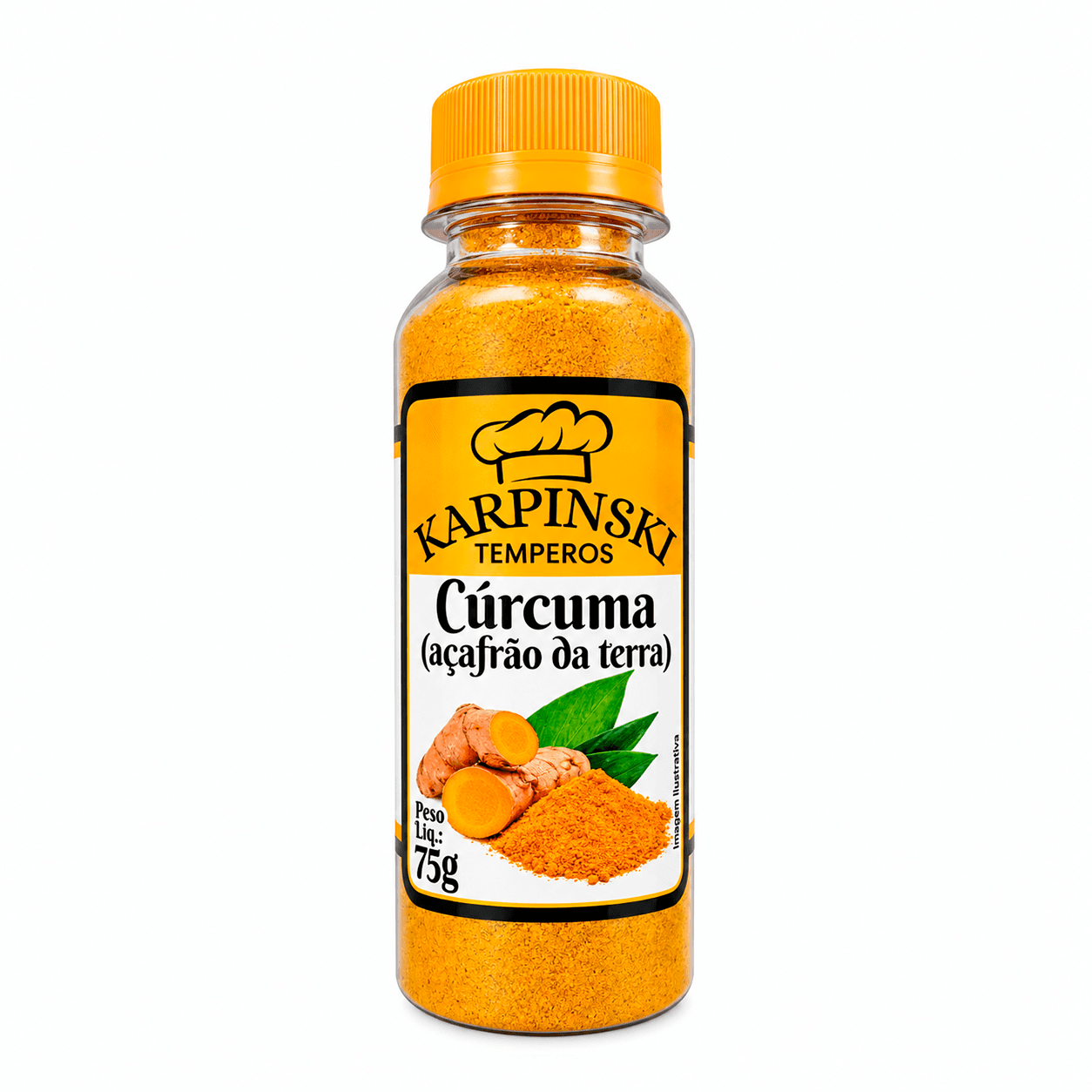 Cúrcuma em Pó (Açafrão da Terra) Karpinski