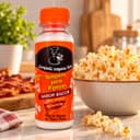 Tempero para Pipoca Sabor Bacon Karpinski — com pipoca preparada em tigela