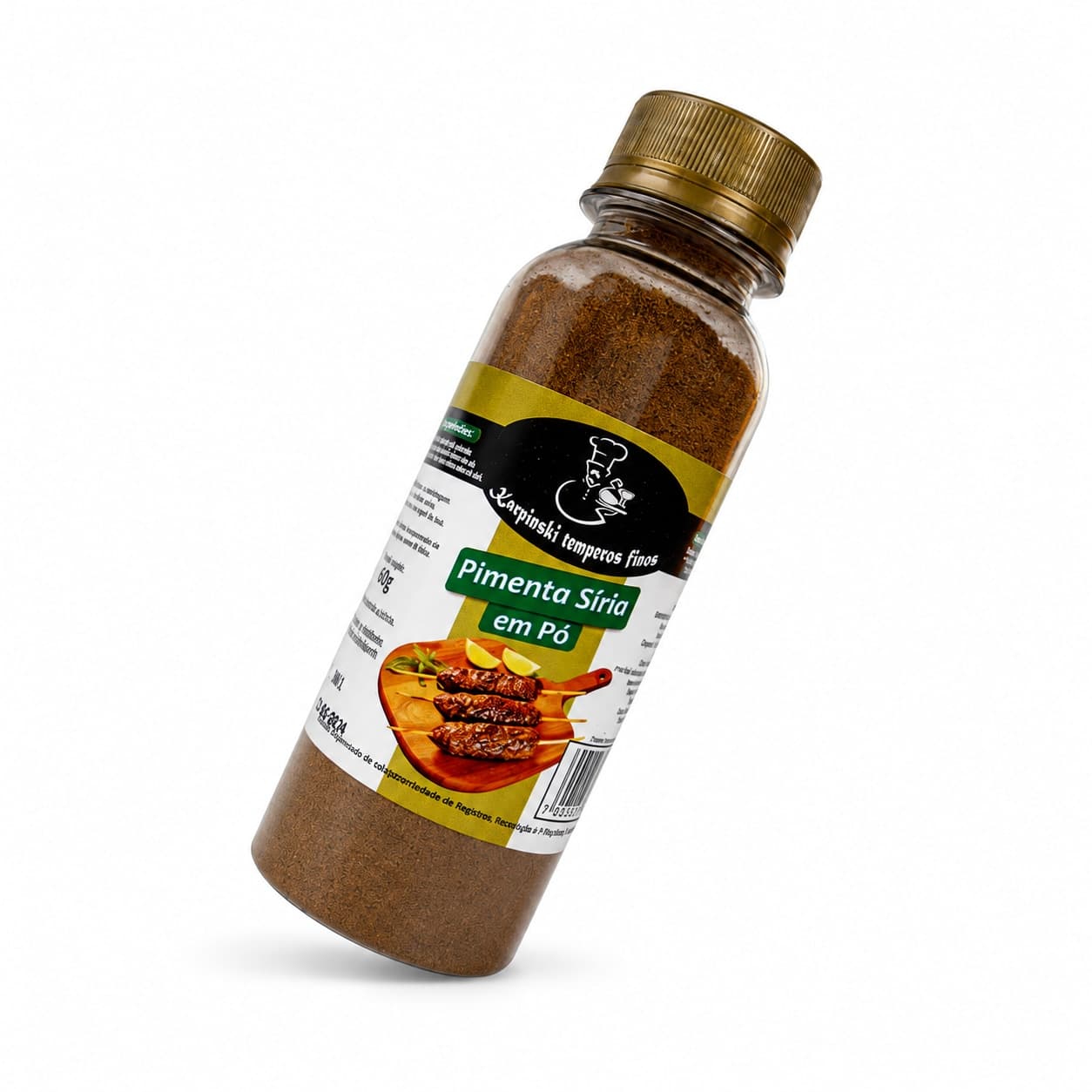 Pimenta Síria em Pó Karpinski 50 g — embalagem em fundo branco