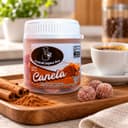 Bala de Canela Karpinski 120 g — no preparo com café servido em bandeja