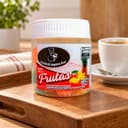 Bala de Frutas Sortidas Karpinski 120 g — no preparo com café servido em bandeja