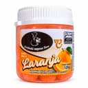 Bala de Laranja Karpinski 120 g — embalagem em fundo branco