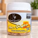 Bala de Mel e Gengibre Karpinski 120 g — detalhe da embalagem e do rótulo
