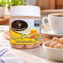 Bala de Mel e Gengibre Karpinski 120 g — ao lado de mesa de café da tarde