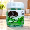 Bala de Menta Karpinski 120 g — na bancada da cozinha