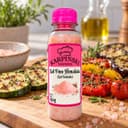 Sal do Himalaia Rosa Iodado Karpinski 150 g — no preparo com legumes grelhados