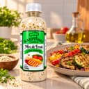Sal Fino Temperado com Ervas Karpinski 500 g — com legumes grelhados