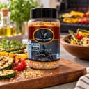 Sal Parrilla para Carnes Suínas Karpinski 500 g — no preparo com legumes grelhados
