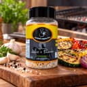 Sal Parrilla com Alho e Pimenta Karpinski 500 g — no preparo com legumes grelhados