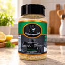 Sal Parrilla com Lemon Pepper Karpinski 500 g — na bancada da cozinha