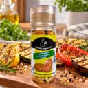 Sal do Himalaia com Lemon Pepper Moedor Karpinski 70 g — no preparo com legumes grelhados