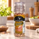 Sal do Himalaia com Mostarda Moedor Karpinski 85 g — na bancada da cozinha