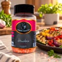 Sal Grosso Rosa do Himalaia em Pote Karpinski 500 g — com legumes grelhados