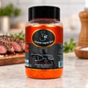 Sal Parrilla Dry Rub para Churrasco Karpinski 300 g — detalhe da embalagem e do rótulo