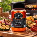 Sal Parrilla Dry Rub para Churrasco Karpinski 300 g — no preparo com legumes grelhados
