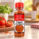 Tomate em Flocos Desidratado Karpinski 33 g — na bancada da cozinha