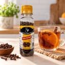 Cravo da Índia em Flor Karpinski 45 g — ao lado de bebida quente com especiarias