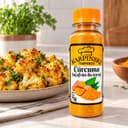 Cúrcuma em Pó Açafrão-da-Terra Karpinski 75 g — ao lado de couve-flor assada