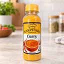 Curry em Pó Karpinski 85 g — detalhe da embalagem e do rótulo