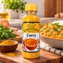 Curry em Pó Karpinski 85 g — no preparo com grão-de-bico ao molho cremoso