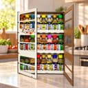 Kit Gold com 24 Temperos Karpinski — na bancada da cozinha