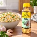 Alho Granulado Karpinski 83 g — ao lado de arroz com alho