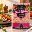 Sal Grosso Rosa do Himalaia Pacote Karpinski 500 g — com legumes grelhados