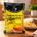 Farofa de Mandioca Mineira Temperada Karpinski 200 g — com arroz e feijão