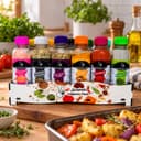 Kit de Temperos Tradicional Branco Karpinski — no preparo com legumes assados