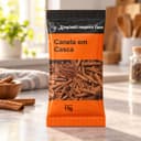 Canela em Casca em Sachê Karpinski 15 g — na bancada da cozinha